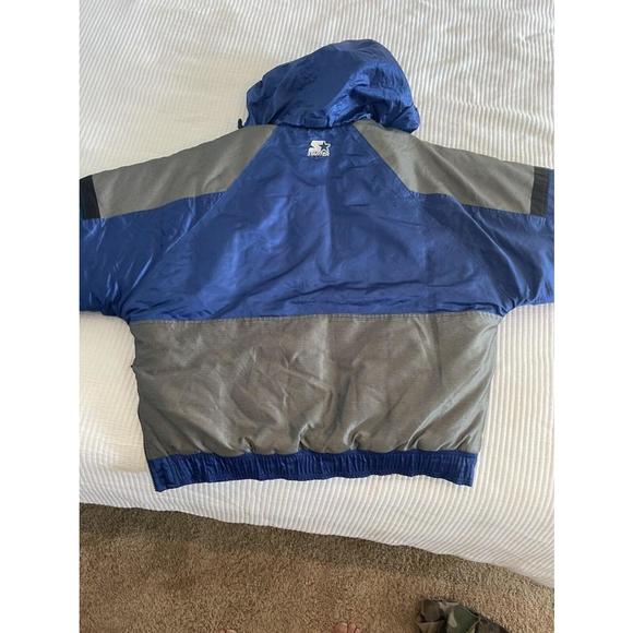 UK Wildcats NCAA Starter Pullover Puffer Jacket Size Large U Kentucky - Picture 7 of 8